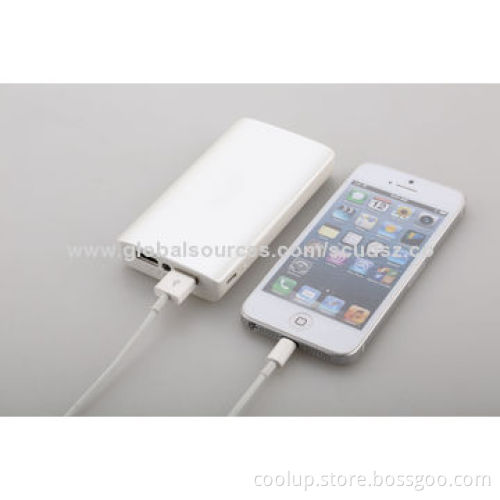 6,000mAh Compact Design Power Station with 2.1 and 1A Output